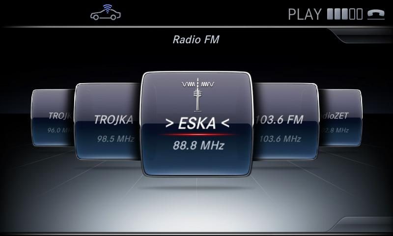 Mercedes Comand NTG5S1 Entry Audio20 CD Tłumaczenie nawigacji - Polskie menu